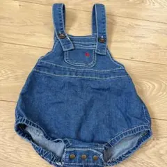デニムオーバーオール 70サイズ