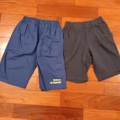 150 ハーフパンツ 2枚セット