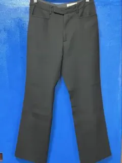 黒　MICHEL KLEIN ミッシェルクラン　スラックス　フォーマルパンツ