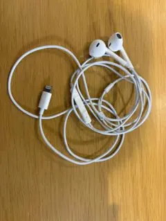 iPhone Lightningイヤフォン ホワイト