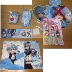 すとぷり ころん クリアうちわ シリコンポーチ トレカ ファイル まとめ売り