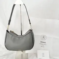 russet ラシット　ショルダーバッグ　ワンショルダー　レザー　ハーフムーン