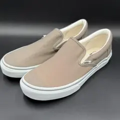 【訳あり新品】VANS ヴァンズ SLIP-ON CHARCOAL 25.5cm