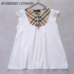 BURBERRY LONDON✨️フレンチスリーブ❁メガチェック カットソー