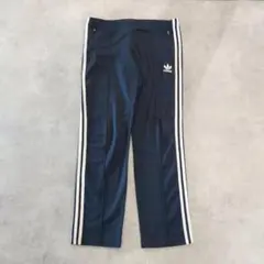 adidas アディダス トラックパンツ 古着 刺繍 2XL 紺 白 16487