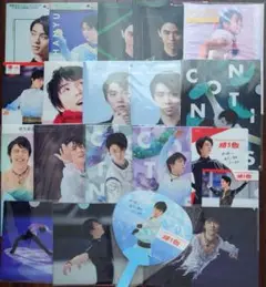 羽生結弦　ノベルティ　クリアファイル　複製サイン入り　Haier ハイアール 羽生結弦がハイアール・アクアのブランドアンバサダーに就任
