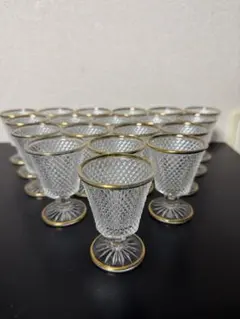 未使用 Moser クリスタル Table Set 刻印 金彩 ヴィンテージ - メルカリ
