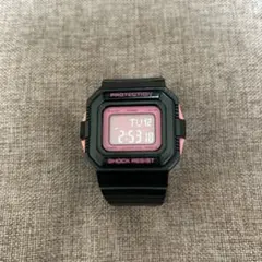 稼働⭐️美品 G-SHOCK G-5500B ブラック×ピンク ソーラー 腕時計