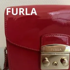 フルラ FURLA メトロポリス ショルダーバック 赤
