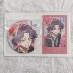 にじさんじ　渡会雲雀 2025 誕生日 缶バッジ　チェキセット①