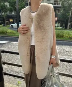 2025年最新】中古 Fファー ベストの人気アイテム - メルカリ