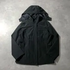 90s old GAP black nylon military gimmick