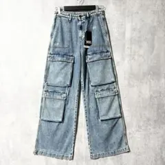 【試着のみ】DIESEL P-MIRTA-OUTカーゴデニムW25 A15757のサムネイル