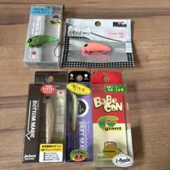 エリアトラウト ◇ポゴ バベコンGダートマジック　ボトムマジック ボトム系5点のサムネイル