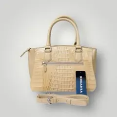 [未使用 高級] RODANIA ハンドバッグ リアルクロコダイル 65000円