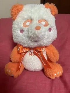 AAA え〜パンダ ふさふさBIGぬいぐるみ1 オレンジ 西島隆弘 Nissy