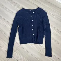 Ralph Lauren ネイビー コットンカーディガン Lサイズ