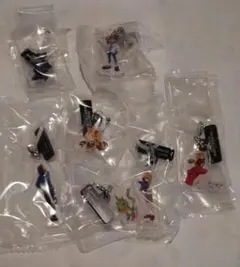 デジモンビートブレイク　ふらっとめじるしアクセサリー　８種類コンプリート