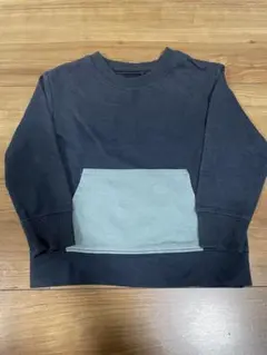 西松屋 シンプル紺色トレーナー 90cm