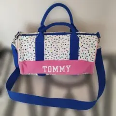 TOMMY HILFIGER ドット柄ショルダーバッグ