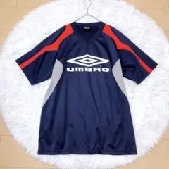 umbro⭕️半袖シャツ トレーニング Vネック トップス ジャージ M 