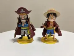 ワンピース　ワールドコレクタブルフィギュア　ルフィ ロジャー　フィギュアセット