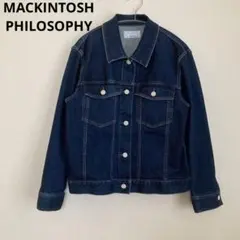 MACKINTOSH PHILOSOPHY ダークブルー デニムジャケット　36