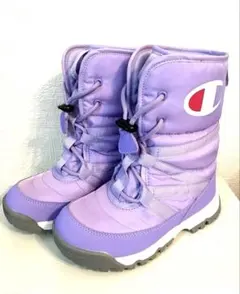 スノーブーツChampion ２０㎝キッズ⭐︎パープル