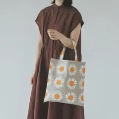 新品未使用 marimekko Auringonkukka ファブリックバッグ