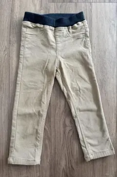 裏起毛　長ズボン　ベージュ100cm