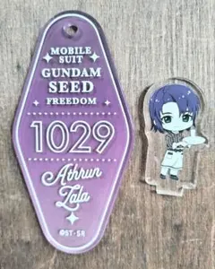 アスラン・ザラ　モーテル風アクリルキーホルダー　ガンダムSEED FREEDOM