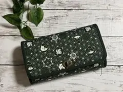ハンドメイド 長財布 ショルダーバッグ お財布バッグ ストラップ ネコ