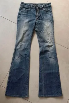 Who want it ロングレングスデニム ブーツカットデニム フレアデニム 