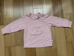 Leeピンク 90cm 長袖カットソー