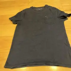 TOMMY HILFIGER ポケット付きTシャツ S/P ダークグレー
