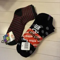 ストライプ・ドットソックス 25-27cm