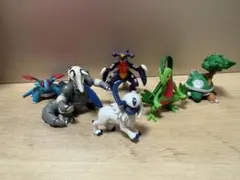 【初版】モンコレ　ポケモン フィギュア 6体セット