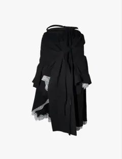 THEREDTHREAD tailored lace drape skirt - メルカリ