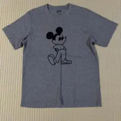 UNIQLO UT　ミッキーマウス Tシャツ M グレー