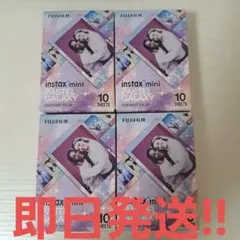 FUJIFILM instax mini PASTEL GALAXY 10枚×4