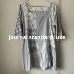 journal standard luxe パッチワークスクエアネックチュニックのサムネイル