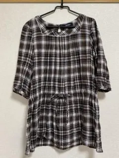 イーストボーイ　チェックチュニック　レディース