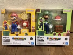S.H.Figuarts スーパーマリオ ルイージとスーパーマリオ マリオ