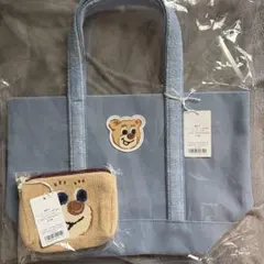 フェイラー オールドテディトートバッグ ドアップテディガール L字