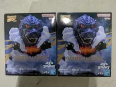 (3)東宝怪獣シリーズ 鎮座獣EX ゴジラ バーニングゴジラ（1995）2個