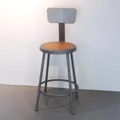 P.F.S LAB STOOL Round M 背もたれ付き
