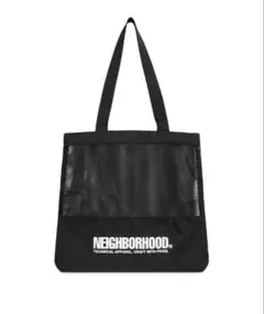 NEIGHBORHOOD メッシュ　トートバッグ ブラックのサムネイル