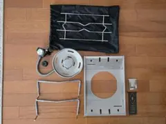 ⭕️ホワイトロゴ「マットブラック耐熱塗装」 スノーピーク フラット