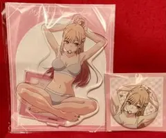 その着せ替え人形は恋をする C106 喜多川海夢 アクリルスタンド 缶バッジ