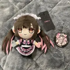 新品ひめにぃ様 ゆいみす 地雷ちゃん マスコットぬいぐるみキーチェーン 缶バッジ